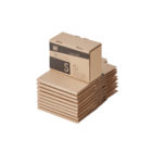 Emballages carton pour colis, lot de 24, 3L pour envoi postal